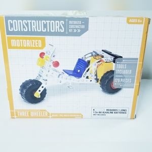 Motorized Three Wheeler Construction Kit